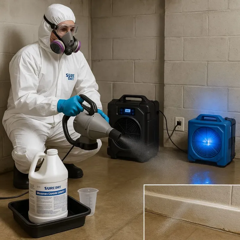 Sanitization and Odor Removal process in Penn Hills, PA