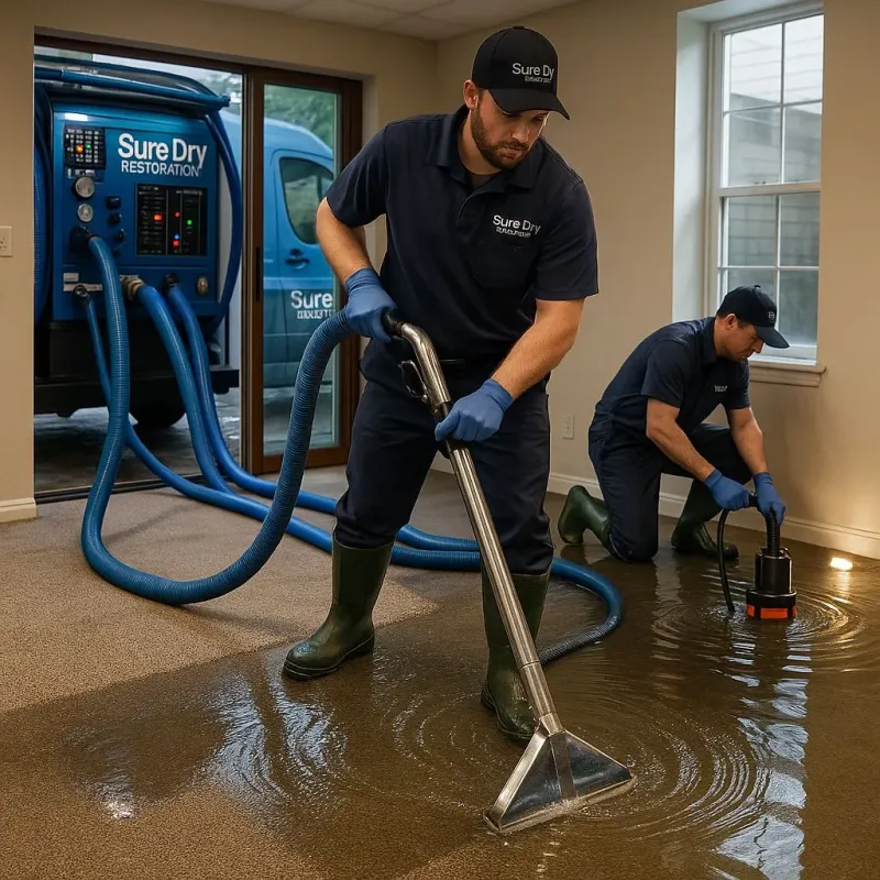Water Extraction and Removal process in Penn Hills, PA